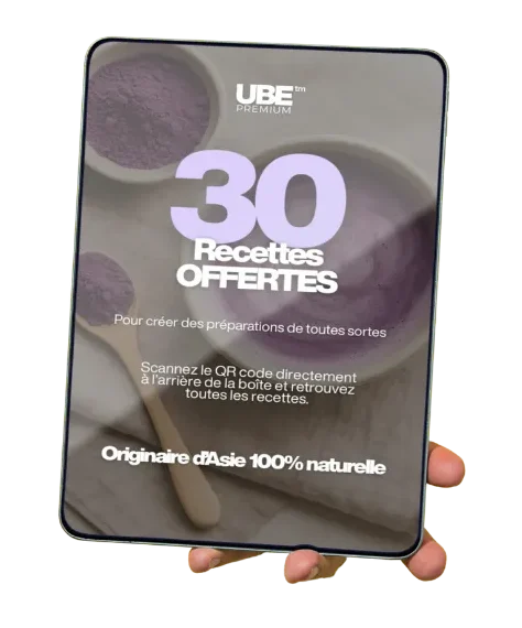 30 recettes offertes UBE PREMIUM