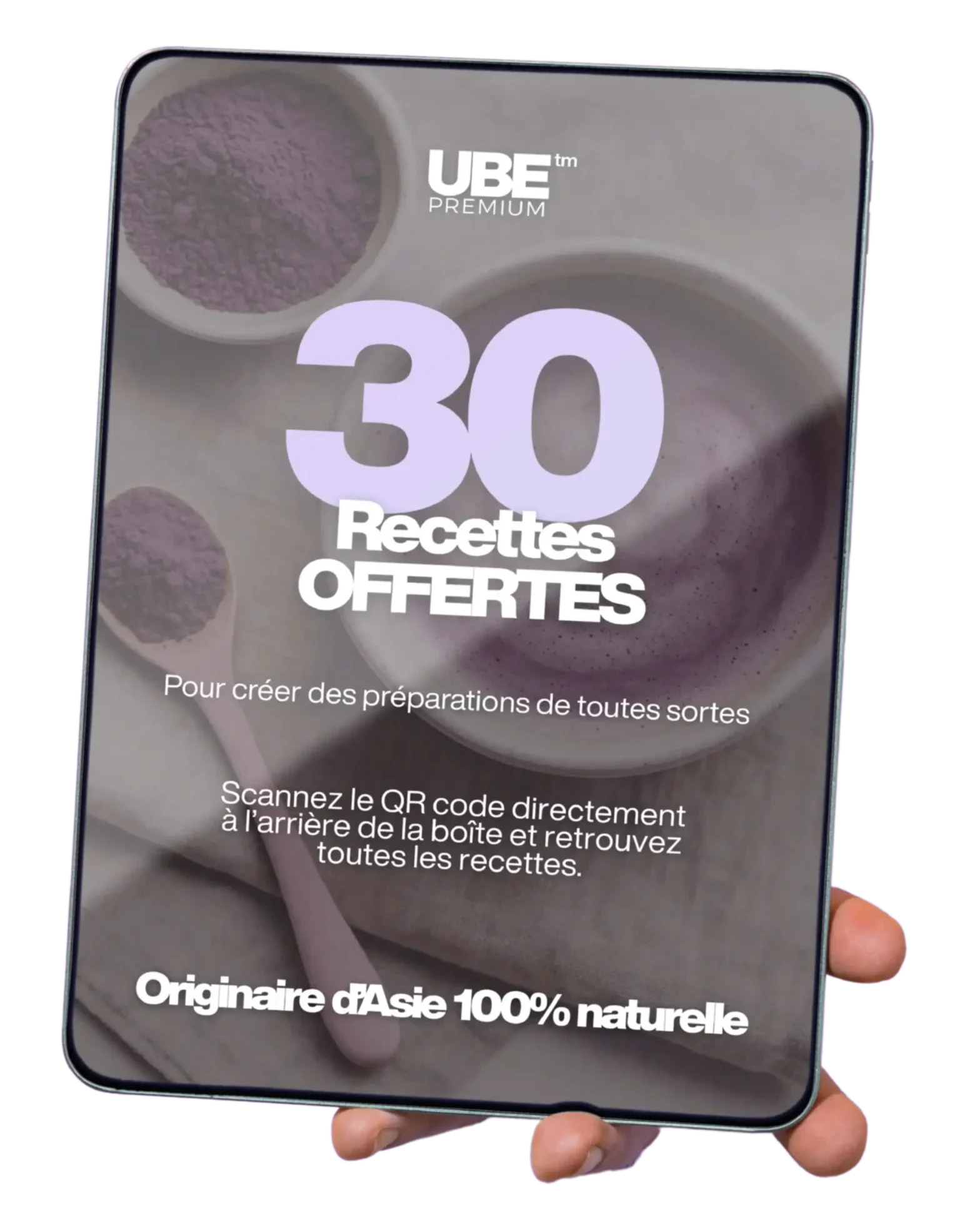 Ebook 30 recettes UBE PREMIUM